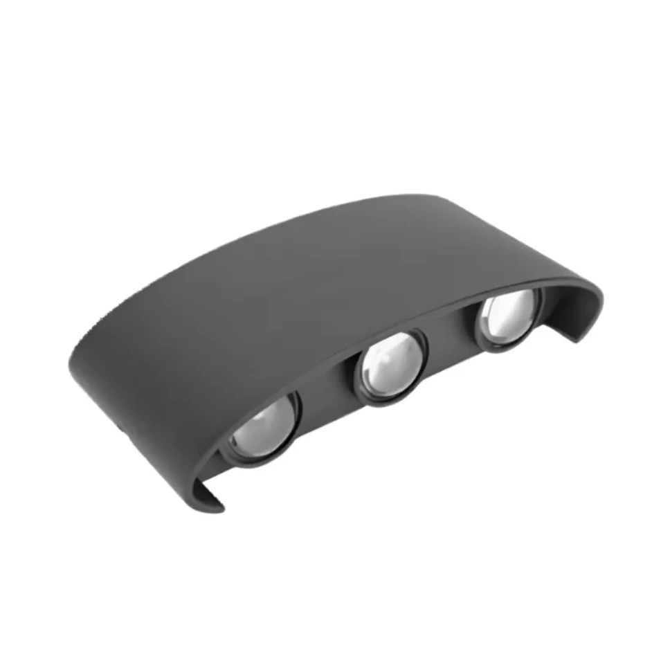 [IDL163] Aplique LED Up&down 6W ABS Negro/3000k - Mercury IDL163