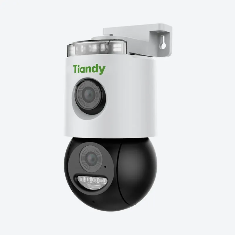 [TC-H363N] TIANDY TC - H363N Camara Pt WIFI 6MP (3+3),ir50 M,sd 512GB (no Incluida),microfono,reinicio,ip66,wifi,auto - Tracking.