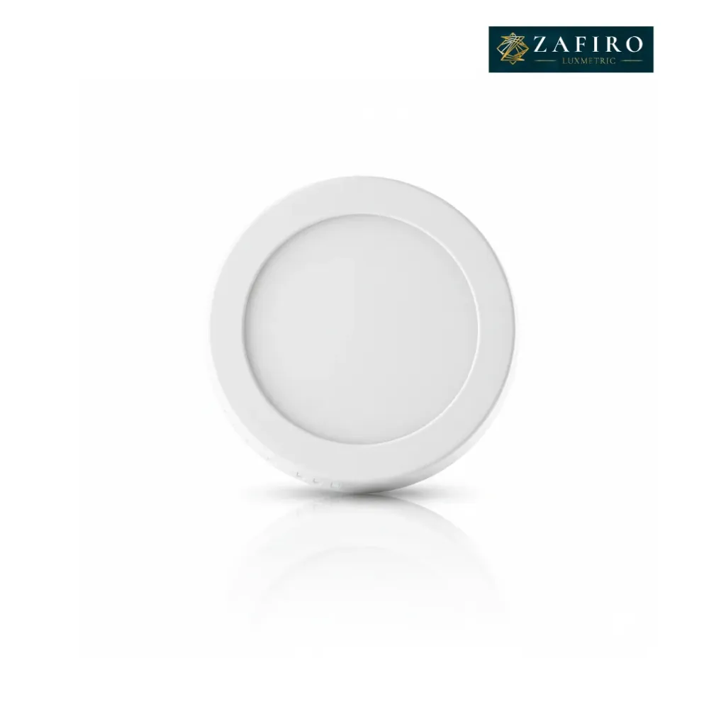 Panel LED Redondo 6W 4 Pulgadas Sobreponer Luz Blanca Zafiro ZFR12