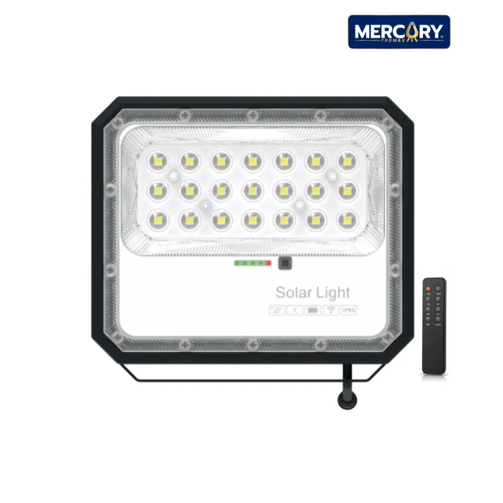 Reflector Solar LED 50W IP65 6500K Con Control Mercury ISL73