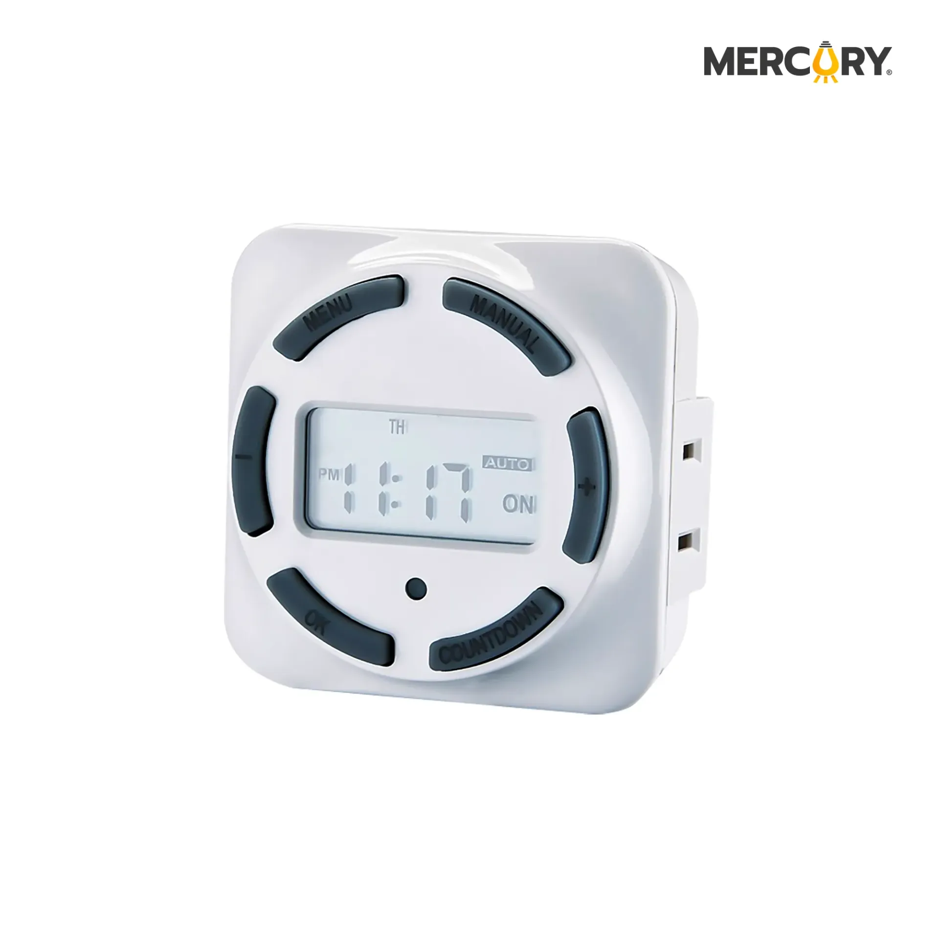 Temporizador Digital Programable con Display 15A 1800W - Mercury ESE19