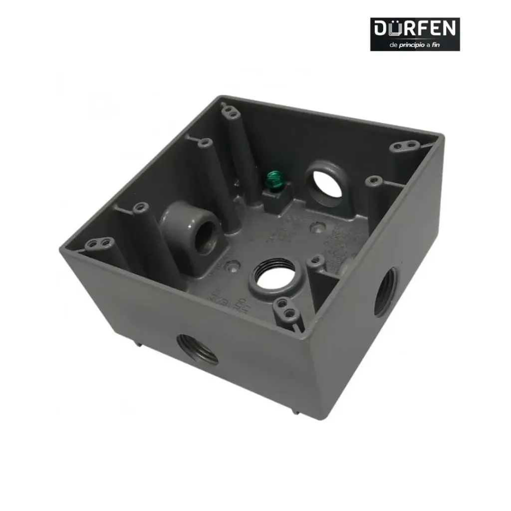 [ZFR266] Caja 4X4 5 Salidas 1/2" - Zafiro ZFR266