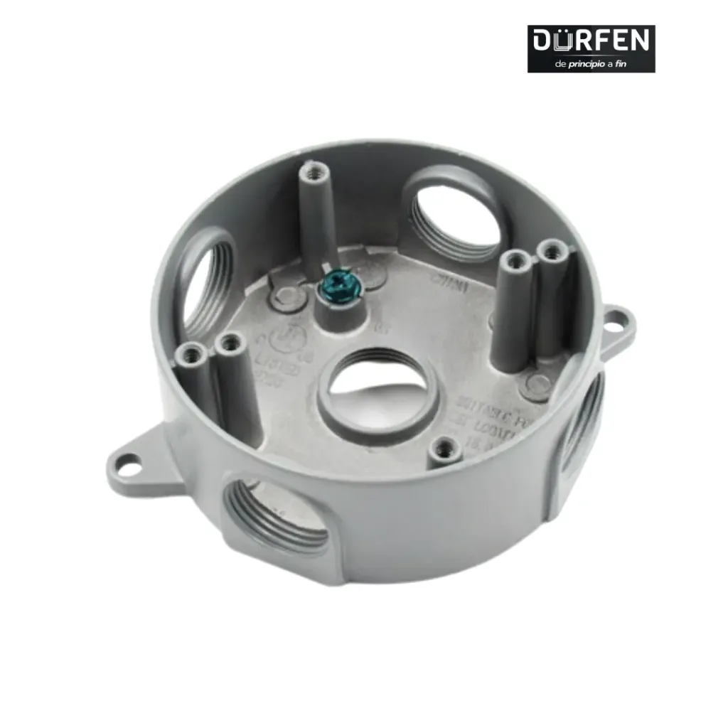 Caja Octagonal 5 Salidas 3/4" - Zafiro ZFR271