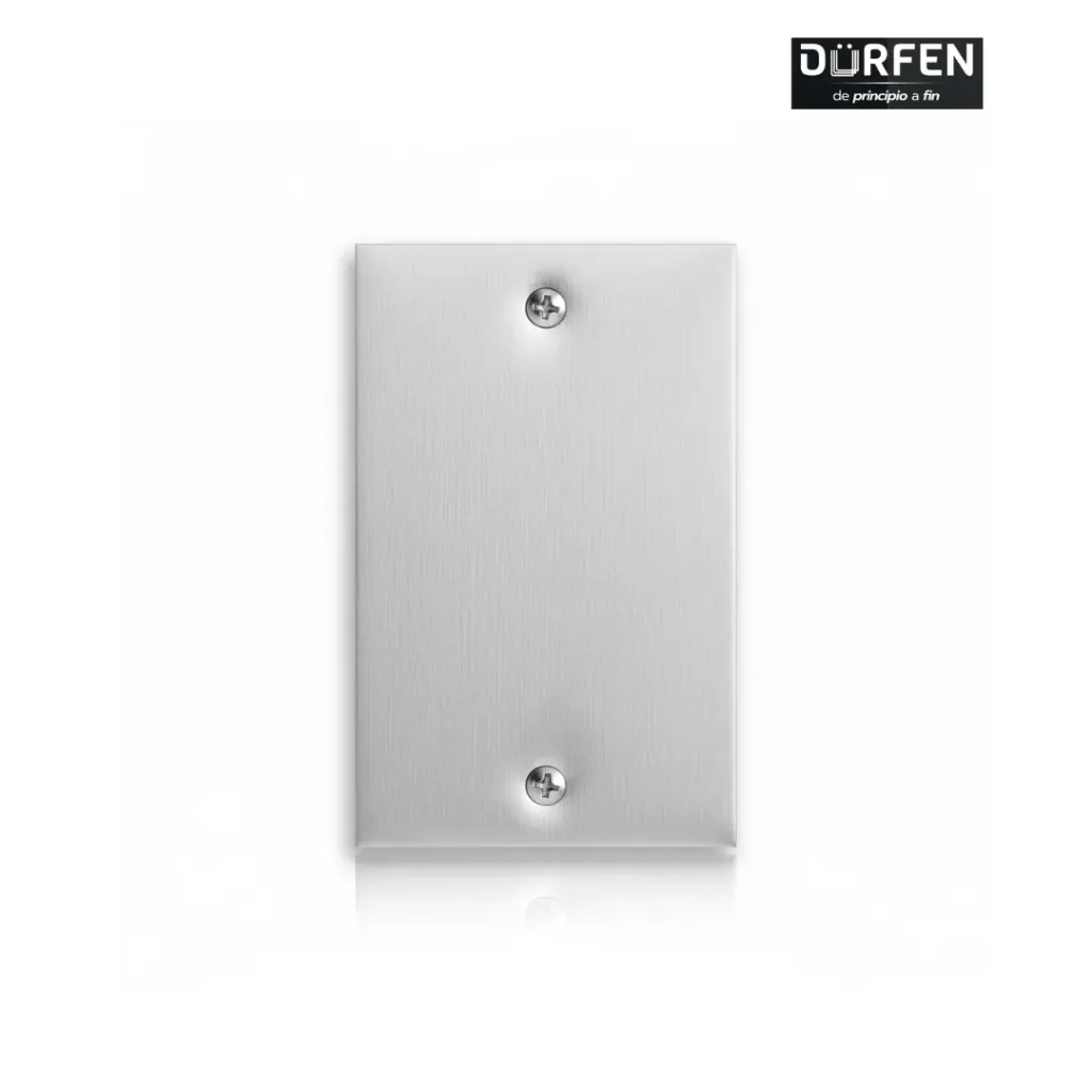 Tapa Ciega 4X2 Aluminio - Zafiro ZFR272 / ZFR468