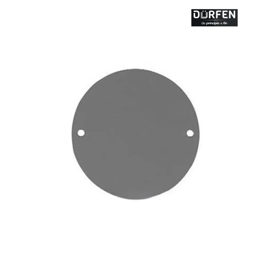 Tapa Ciega Redonda Aluminio - Zafiro ZFR274