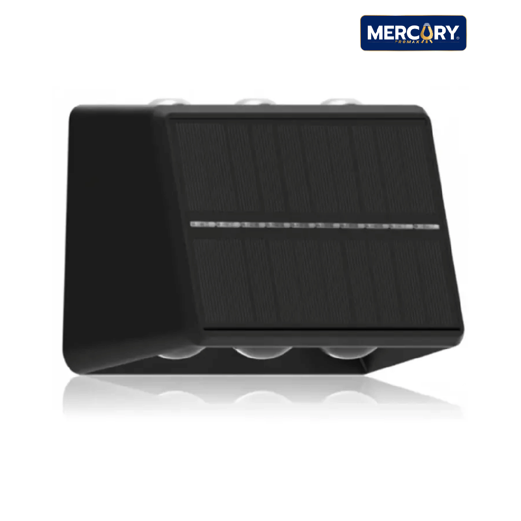 [ISL102] Aplique Solar LED Up/Down 6L CCT RGB 12 Tonos - Mercury ISL102