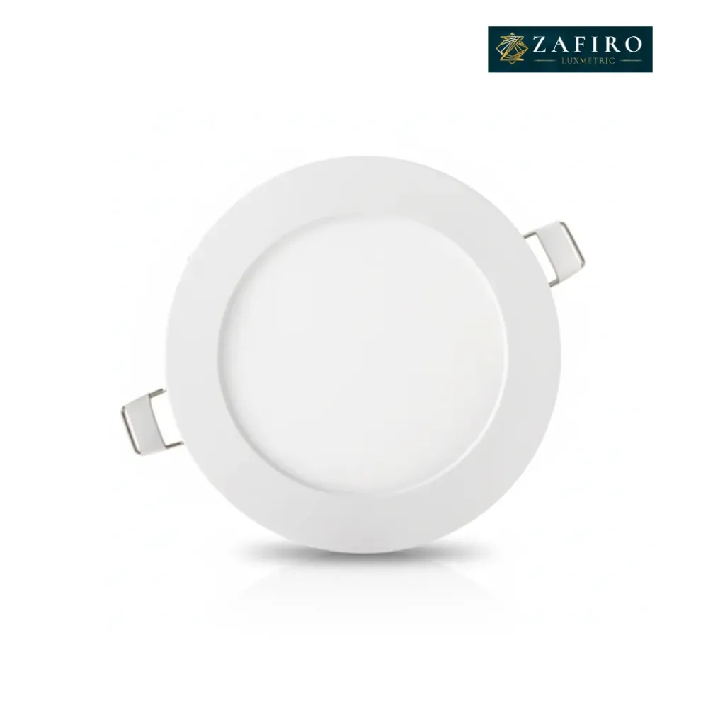 Panel LED Redondo 6W 4 Pulgadas Incrustar Luz Neutra Zafiro Pro ZFR428
