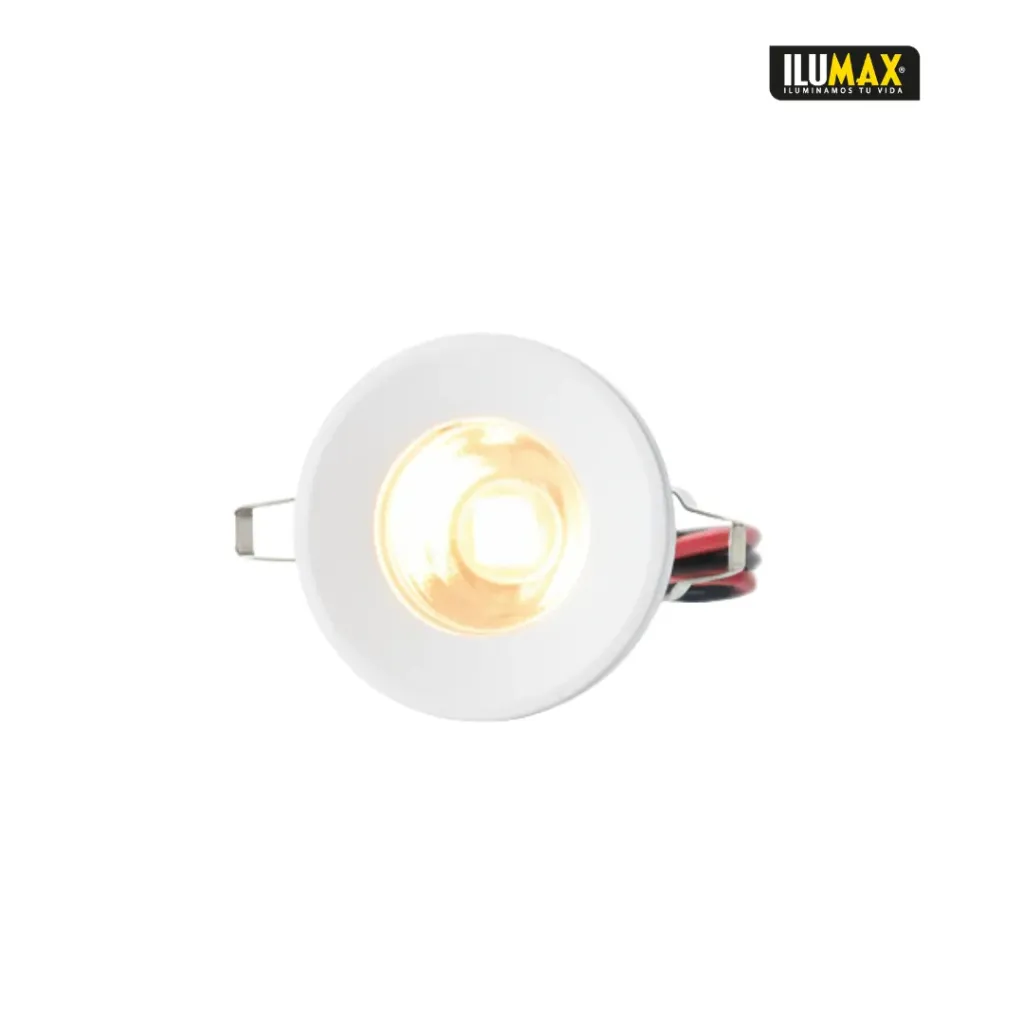 Mini Downlight LED 1W Luz Cálida Ilumax 1787