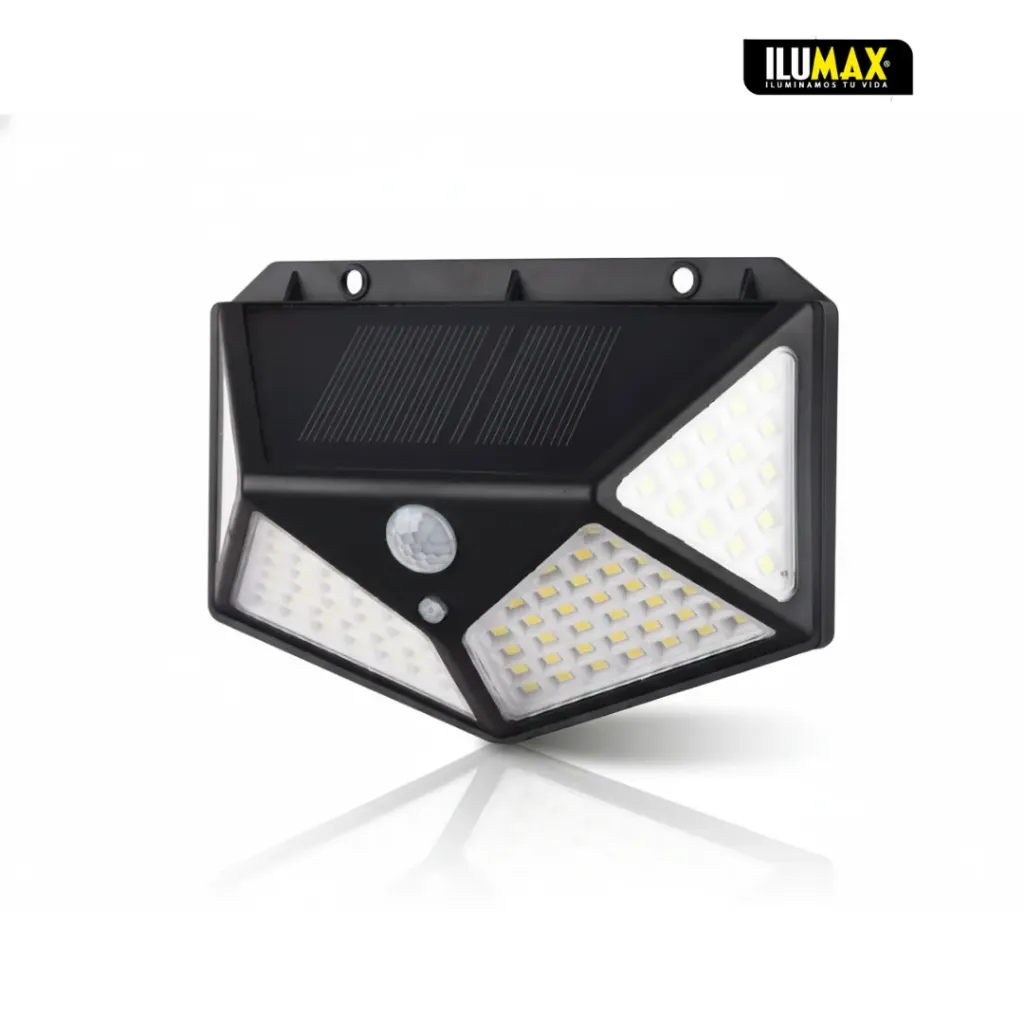 [2265] Aplique Solar Exterior LED 20W con Sensor de Movimiento - Ilumax 2265