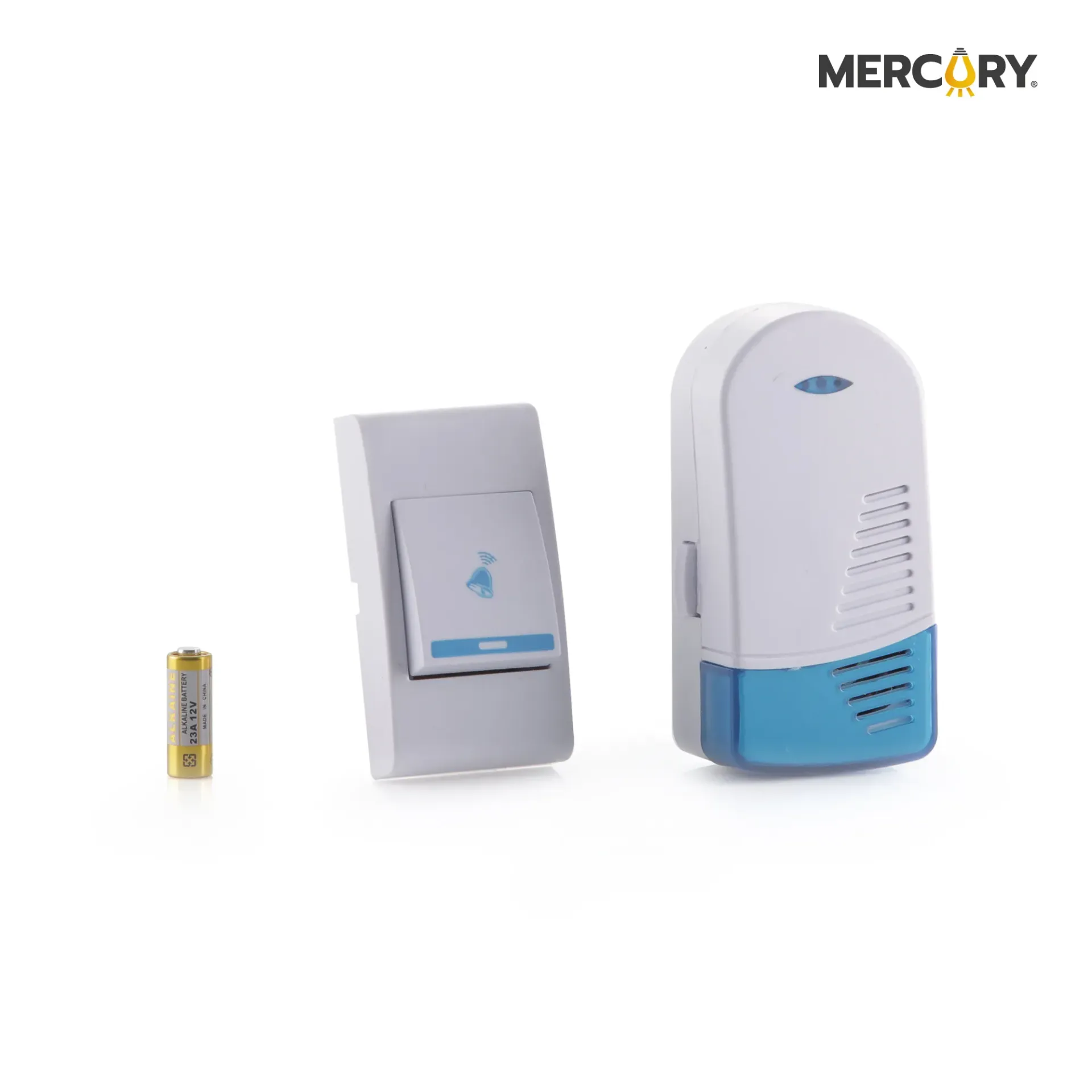 Timbre Inalambrico Sencillo Digital 100 Mts Campo Abierto,32 Melodias - Mercury ECA32