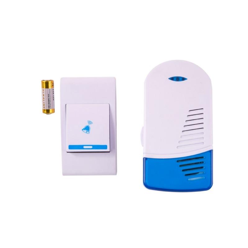 [ECA32] Timbre Inalambrico Sencillo Digital 100 Mts Campo Abierto,32 Melodias - Titanium ECA32