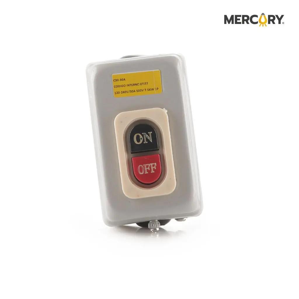 [ETI77] Interruptor Push Button On - Off 30A - Mercury Promax ETI77