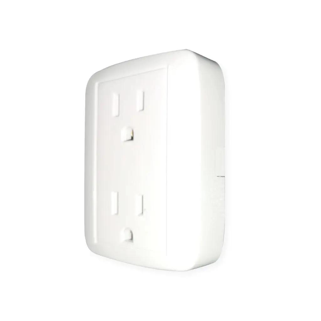 [ETI85] Toma doble polo tierra s-poner basic blanco Mercury Promax - eti85