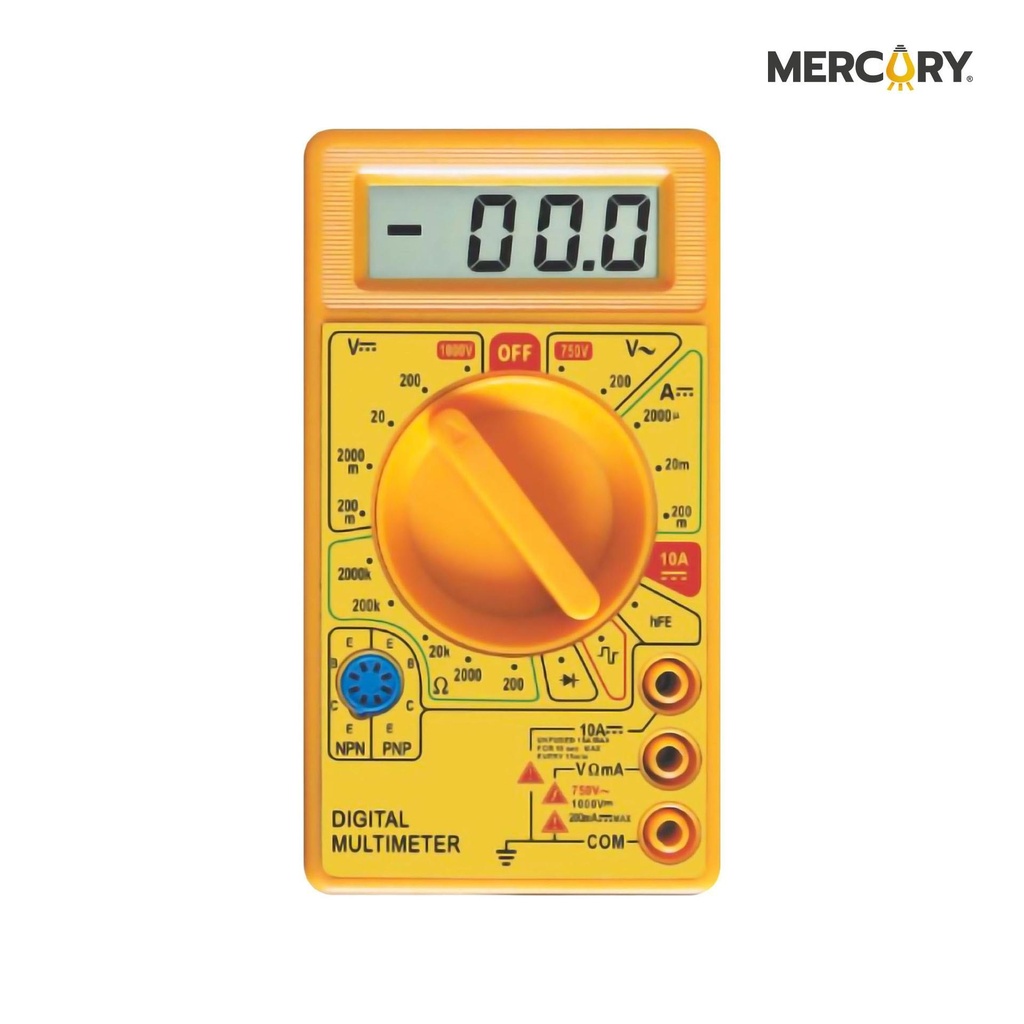 [ECA83] Multimetro digital Mercury- eca83