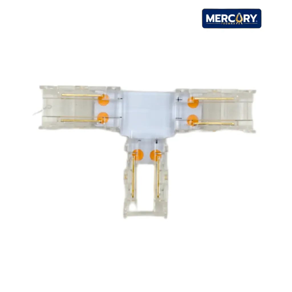 [ICL195] Unión T Para Cinta LED COB/2835 120V Mercury ICL195