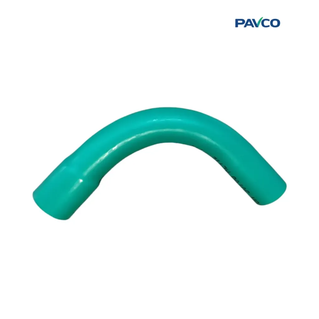 [R/PVC3-4] Curva Conduit PVC 3/4 Pulgada Corta Fina Pavco DLE