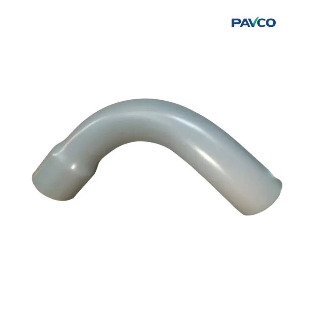[R/SCH1C] Curva Conduit PVC SCH40 1 Pulgada Corta Pavco DLE