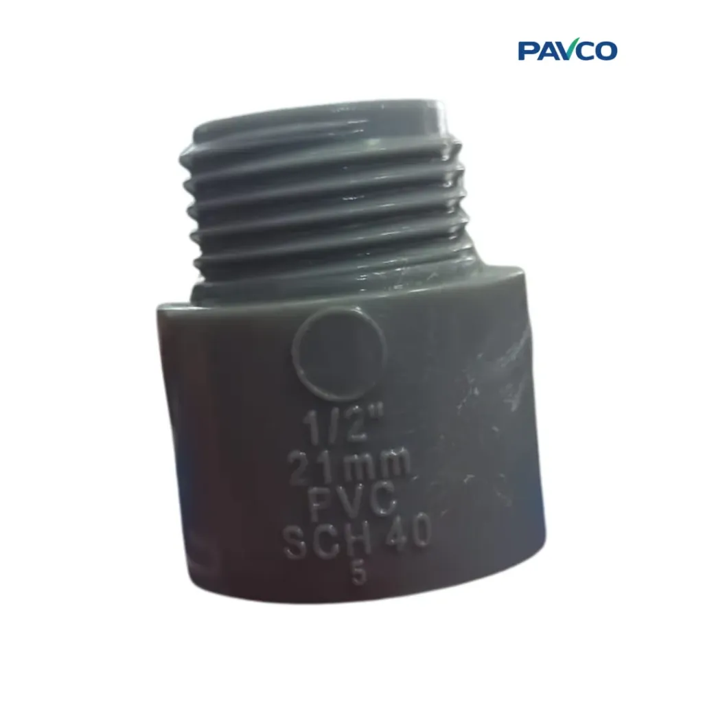 [2909662] Adaptador Terminal PVC Conduit SCH40 1/2 Pulgada Pavco DLE
