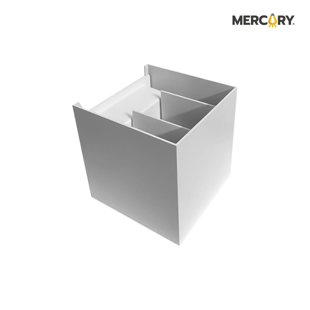 [IDL79] Aplique led box-10x10 6w blanco/3000k Mercury Promax - idl79