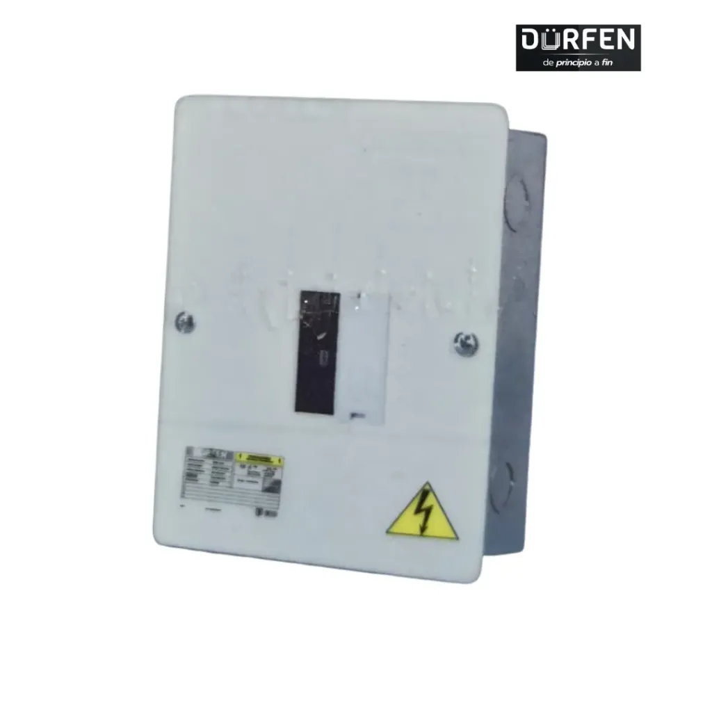 [ZFR935] Tablero Monofasico Bimetalico Tapa Lisa Metalica - 2 Puestos ZFR935