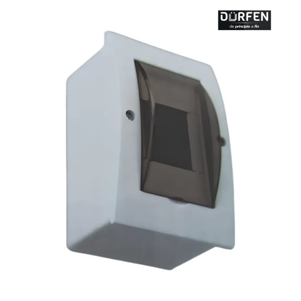[ZFR1043] Caja De Proteccion Durfen Breaker Riel Sobreponer 2P ZFR1043