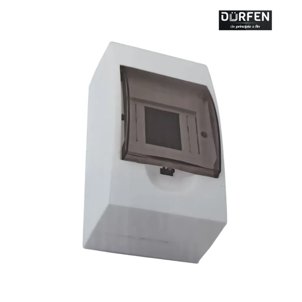 [ZFR1044] Caja De Proteccion Durfen Breaker Riel Sobreponer 4P ZFR1044