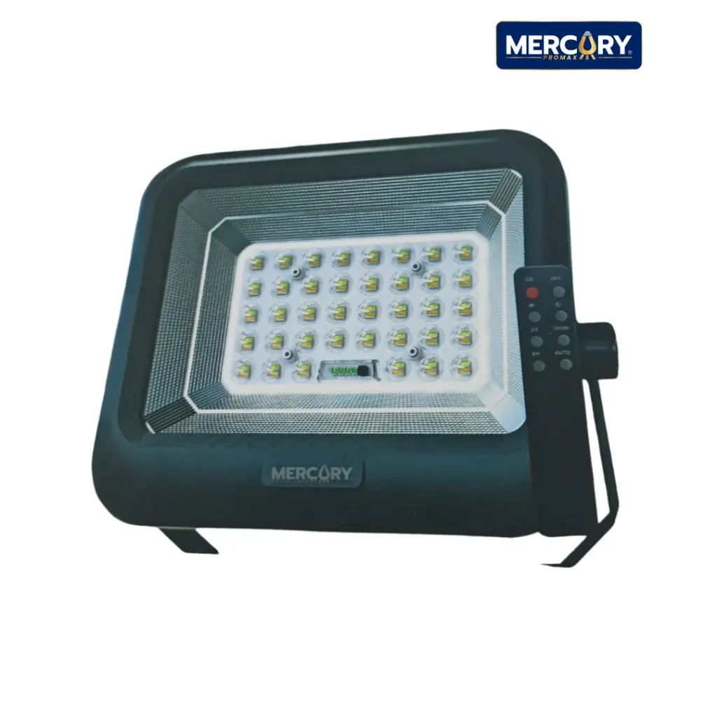 [ISL118] Luminaria Solar Led Jumbo 100 Pro IP65 High Lumen Chip CCT C/Control Mercury ISL118