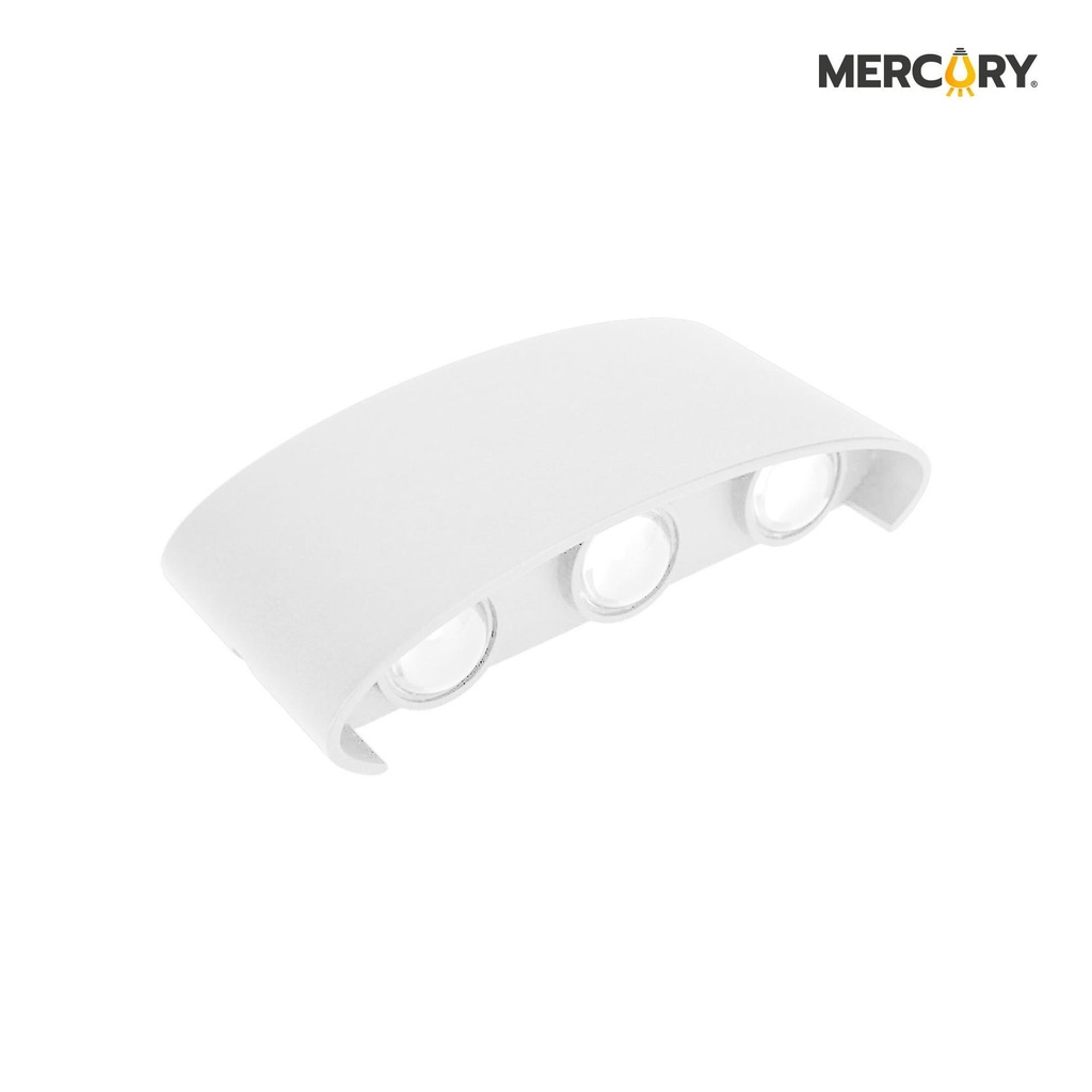 Aplique led up&down 6w blanco/3000k Mercury Promax - idl73