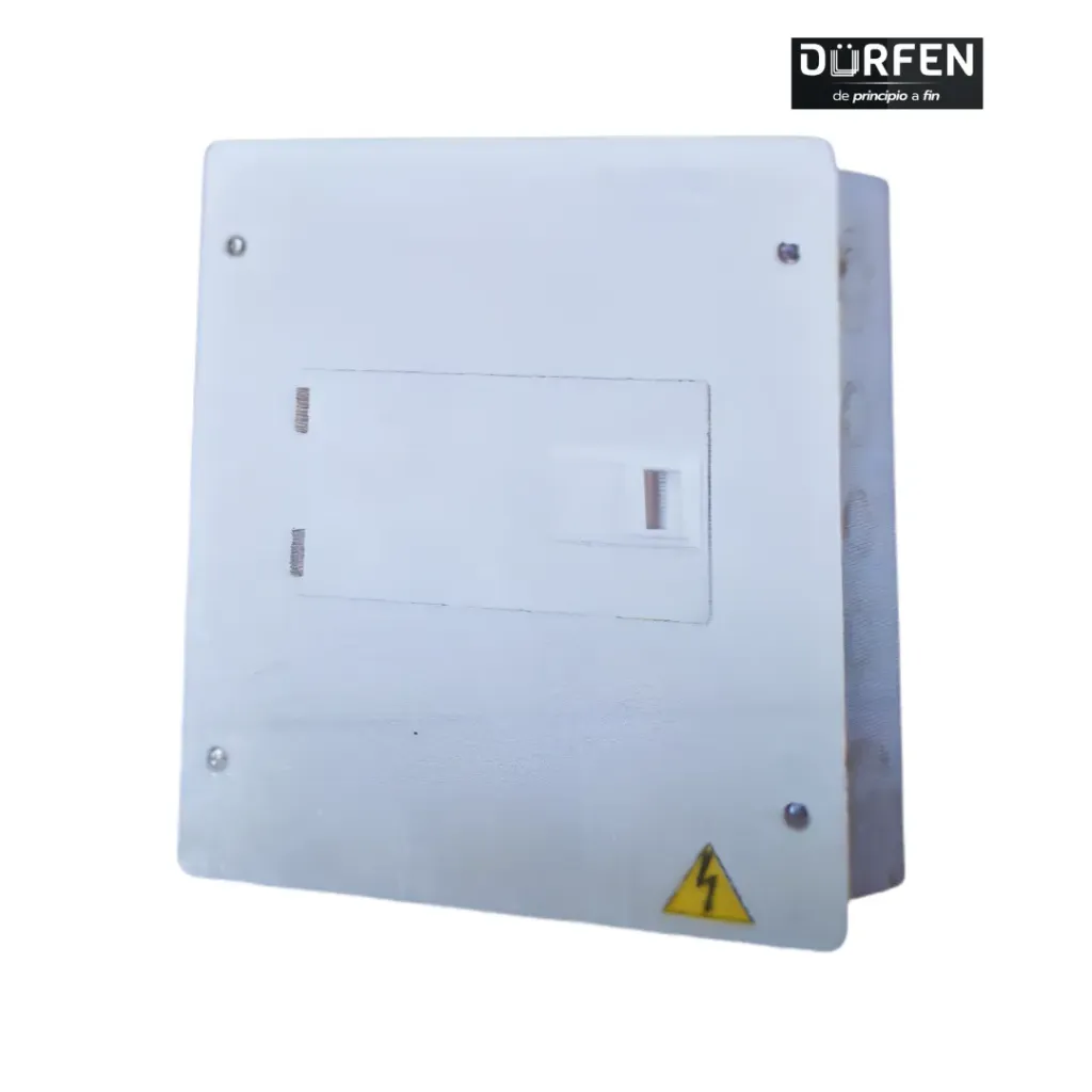 [ZFR947] Tablero Trifasico Bimetalico Con Puerta Metalica - 6 Puestos ZFR947