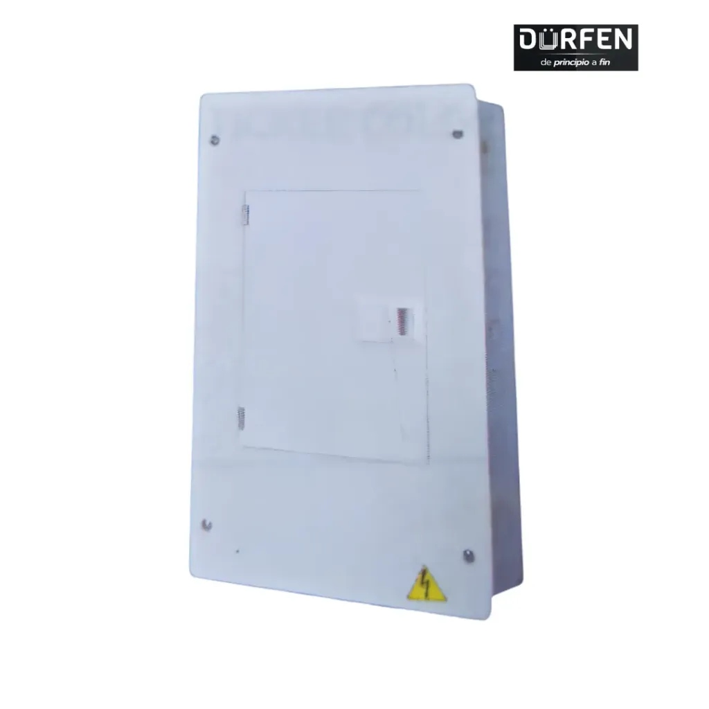 Tablero Trifasico Bimetalico Con Puerta Metalica - 18 Puestos ZFR949