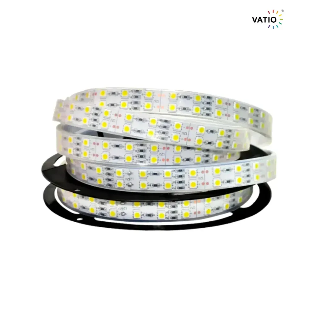 [26062] Cinta Led Doble 110V IP20 6400K R*5Mt Vatio 26062