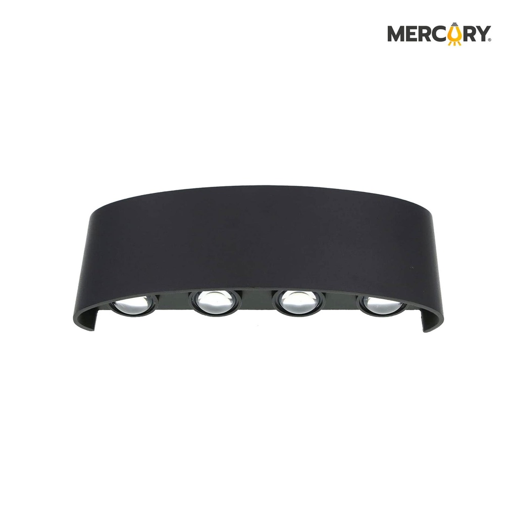 [IDL74] Aplique LED Up&down 8W Negro/3000k - Mercury Promax IDL74