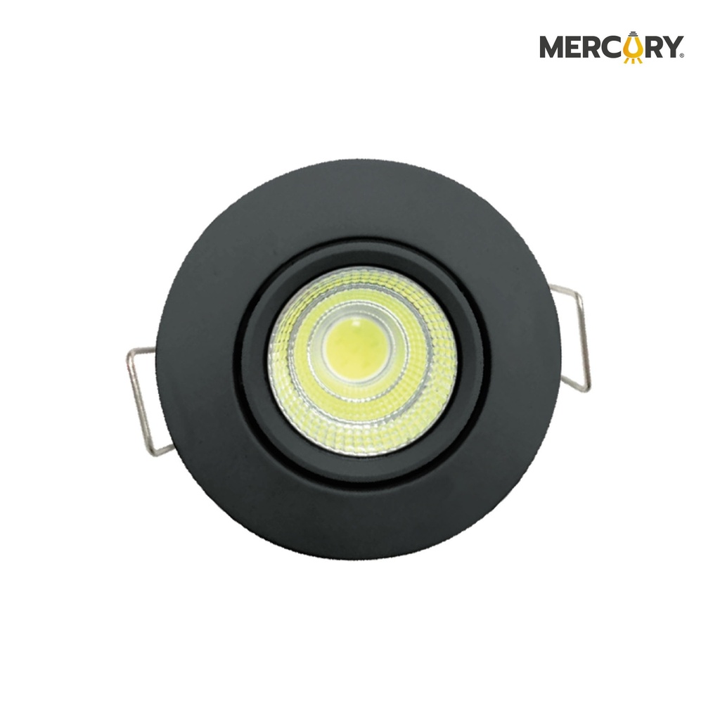 Bala LED 3W Negro/3000k - Mercury Promax IPL218
