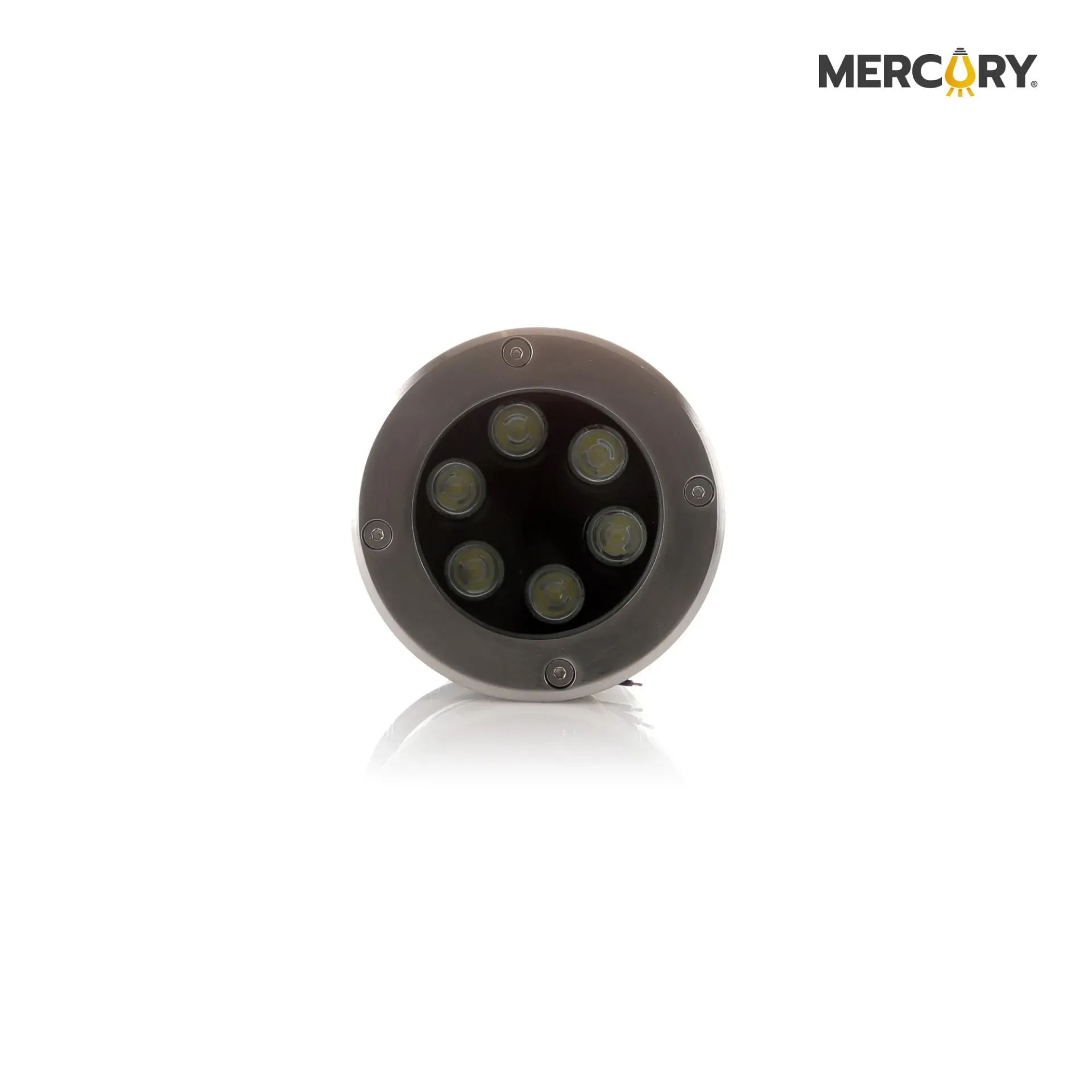 Bala LED de Piso 6W 6500K Satin Redondo - Mercury Promax IPL105