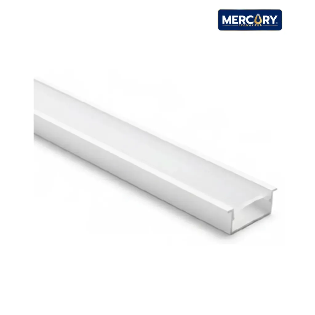 [ICL314] Perfil Policarbonato Incrustar 23X10Mm Opal 2 Mts ICL314