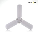 Bombillo led 3-aspas escualizable 30w e27 6500k Mercury - ibl47