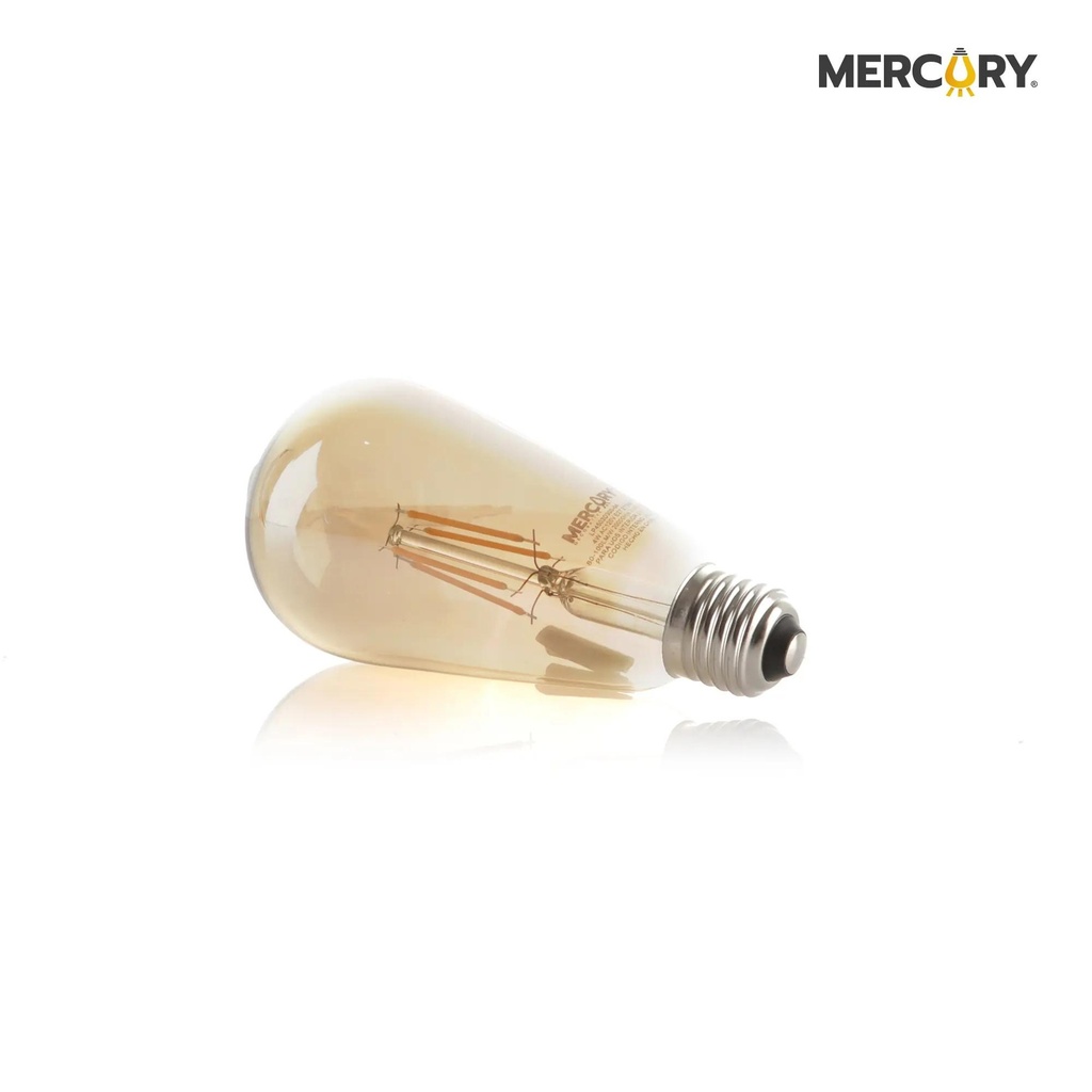Bombillo led filamento st64 4w e27 2700k Mercury - ibl23
