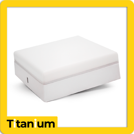 [TTA92] PANEL LED FRAMELESS TITANIUM 18W BLANCO CUADRADO 6500K SOBREPONER - TTA92