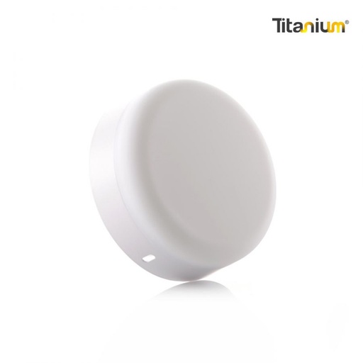 [TTA88] PANEL LED FRAMELESS TITANIUM 18W BLANCO REDONDO 6500K SOBREPONER - TTA88