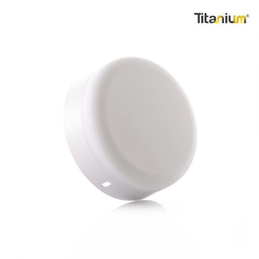 [TTA88] PANEL LED FRAMELESS TITANIUM 18W BLANCO REDONDO 6500K SOBREPONER - TTA88