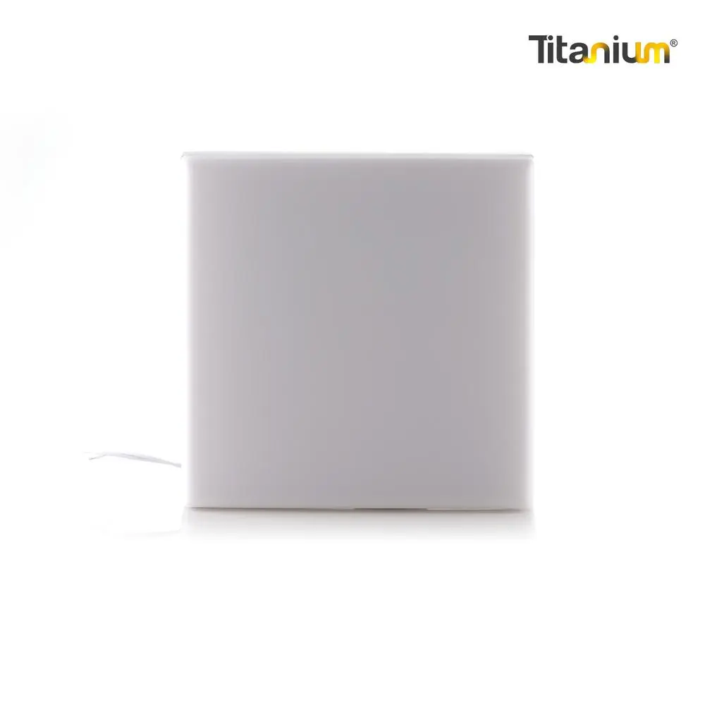 [TTA94] PANEL LED FRAMELESS TITANIUM 36W BLANCO CUADRADO 6500K SOBREPONER - TTA94