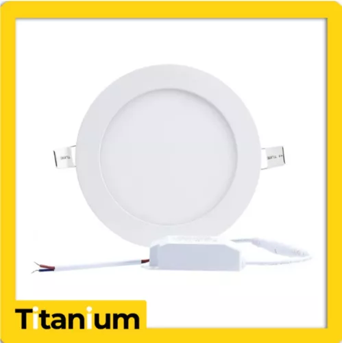 [TTA06] PANEL LED TITANIUM 18W 8" 6500K RED/INCR - TTA06