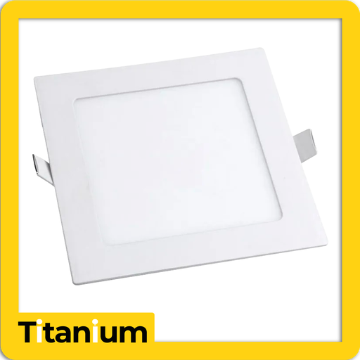 [TTA20] PANEL LED TITANIUM 24W 10" 6500K CUADRADO/INCR - TTA20