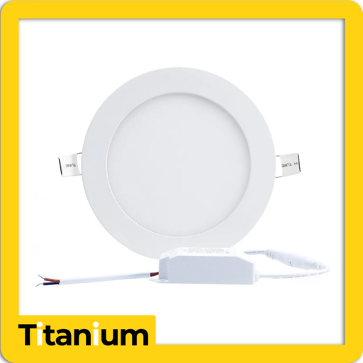 [TTA01] PANEL LED TITANIUM 3W 2.5" 6500K RED/INCR - TTA01