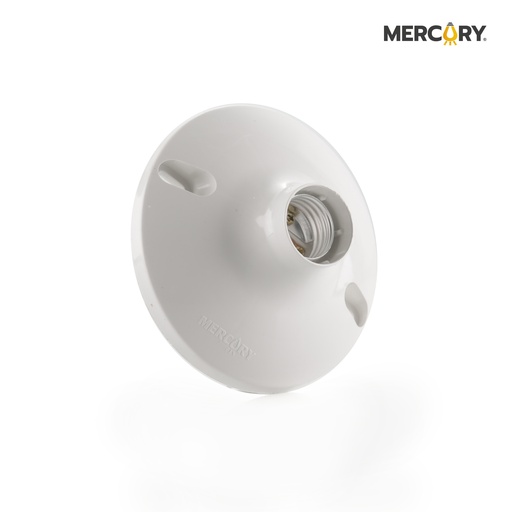 [ECA73] PLAFON POLICARBONATO E27 MERCURY PREMIUM CON TORNILLOS - ECA73