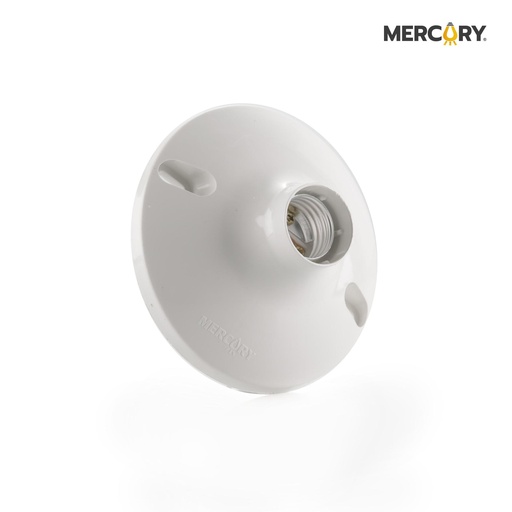 [ECA73] PLAFON POLICARBONATO E27 MERCURY PREMIUM CON TORNILLOS - ECA73
