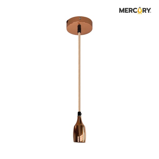 [IDL101] PORTALAMPARA PENDANT WINECUP/COBRE E27/BASE MERCURY PROMAX - IDL101