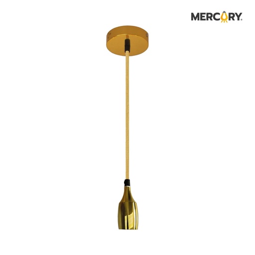 [IDL98] PORTALAMPARA PENDANT WINECUP/DORADO E27/BASE MERCURY PROMAX - IDL98