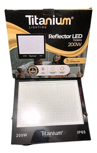 [TTA31] REFLECTOR LED TITANIUM 200W 6500K TABLETA - TTA31