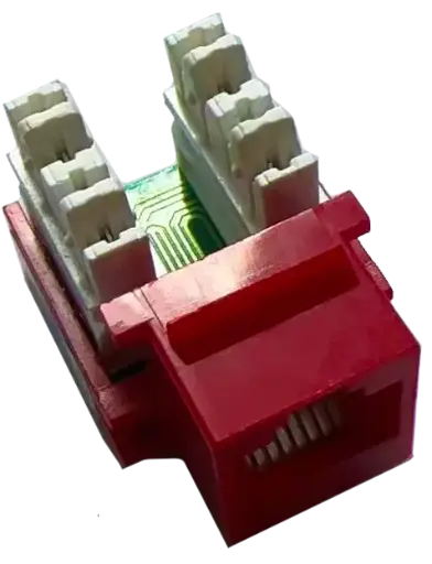 [ECA139] JACK CAT 6 ROJO TITANIUM - ECA139